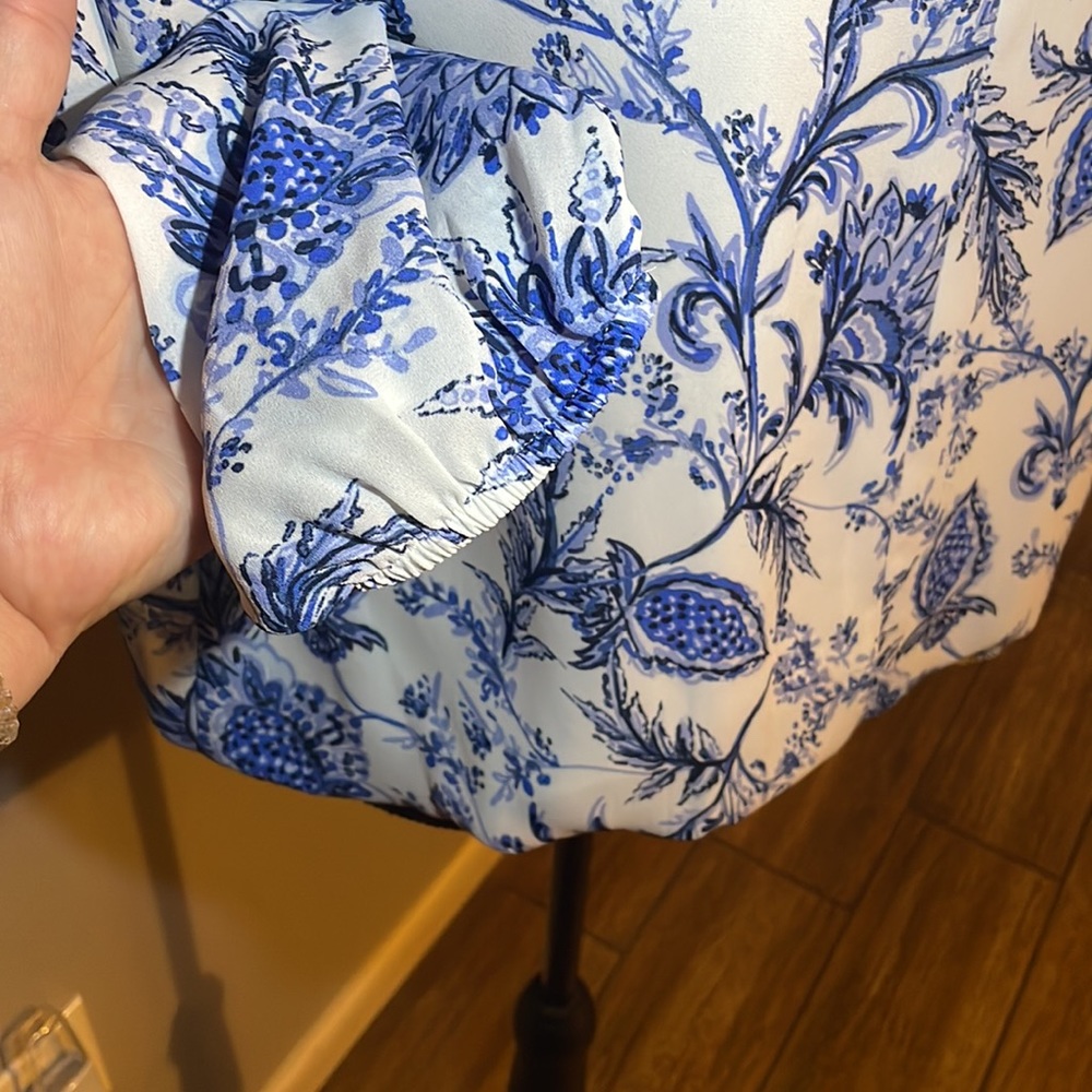 TOMMY HILFIGER FLORAL PRINT BLOUSE. - Picture 6 of 9